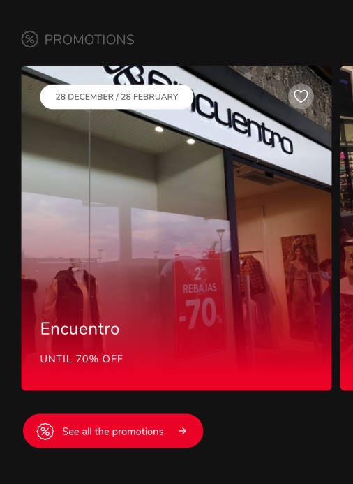 App movil - iOS - Android - Ionic - Angular - Typescript - PHP - Laravel - Firebase - Tenerife - Siam Mall App home 3